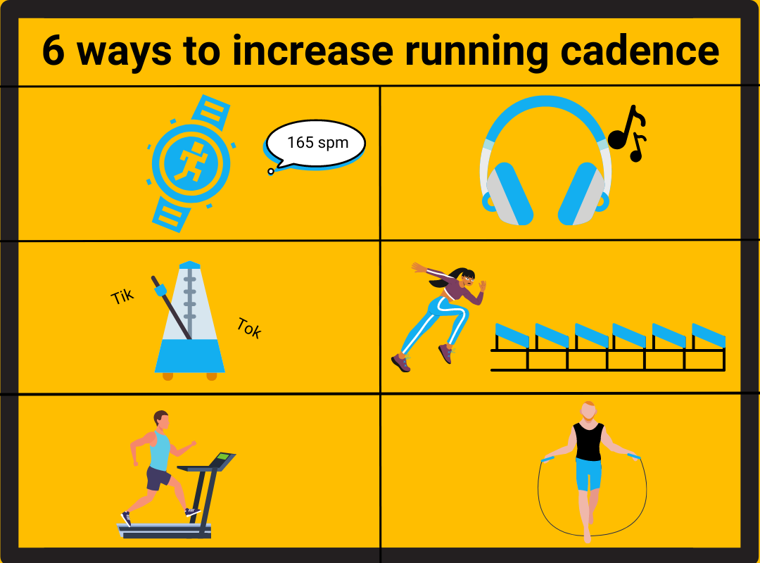 6 ways to increase running cadence